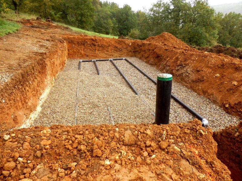 Drain Field After Completion